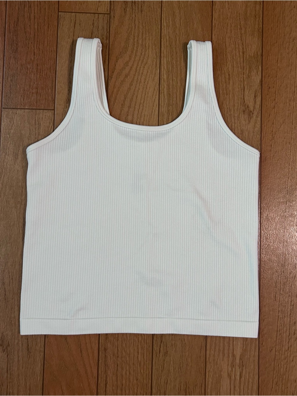 a new day White Ribbed Tank Top - Women